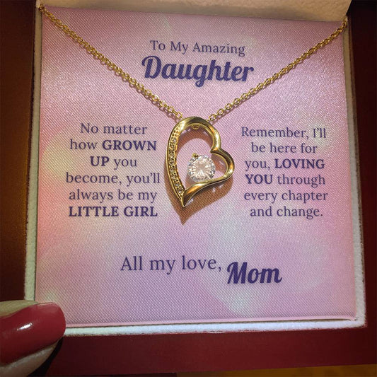 She’ll Always Be Your Little Girl – Love Necklace from Mom