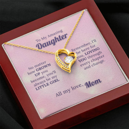 She’ll Always Be Your Little Girl – Love Necklace from Mom
