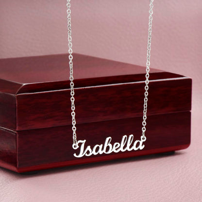 Custom Name Necklace To my Beautiful & Loved Daughter from Dad