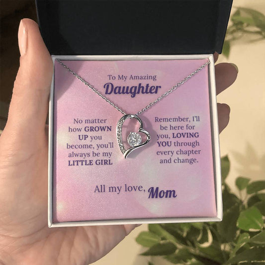 She’ll Always Be Your Little Girl – Love Necklace from Mom