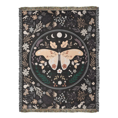 Bohemian Butterfly Cozy Woven Blanket - Sentimental Gifting