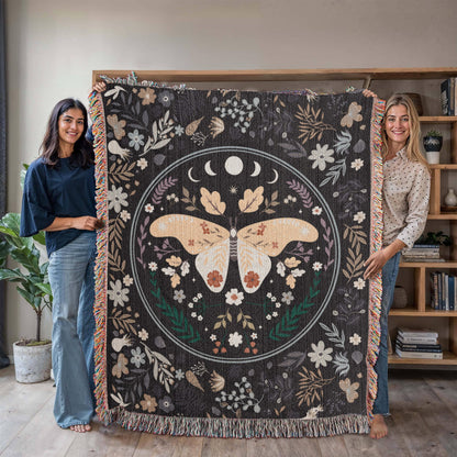 Bohemian Butterfly Cozy Woven Blanket - Sentimental Gifting