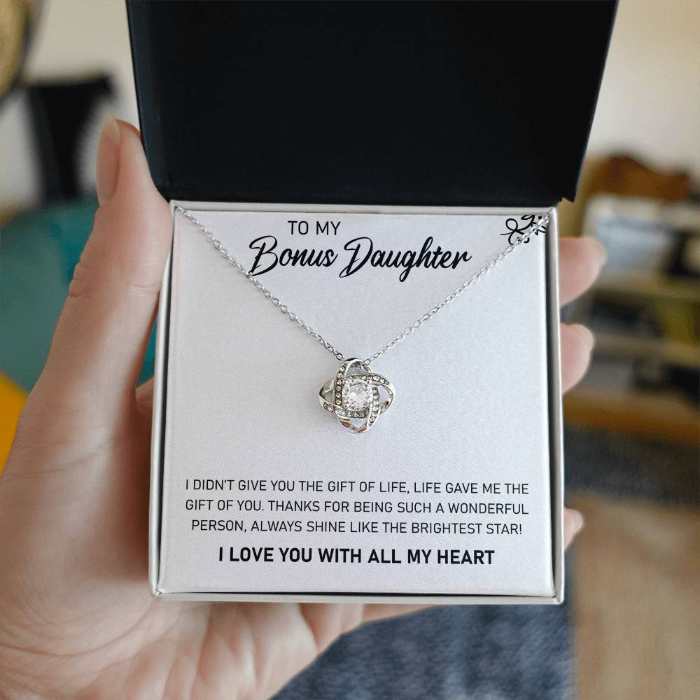 Bonus Daughter Necklace Gift from Stepmom - Sentimental Gifting