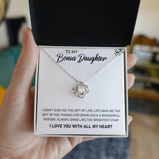 Bonus Daughter Necklace Gift from Stepmom - Sentimental Gifting