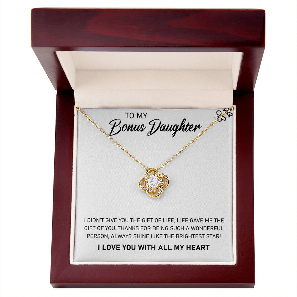 Bonus Daughter Necklace Gift from Stepmom - Sentimental Gifting