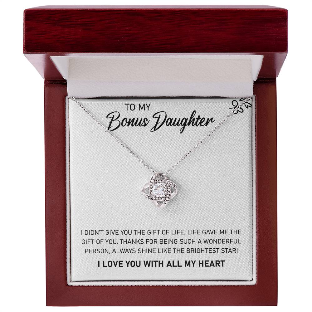 Bonus Daughter Necklace Gift from Stepmom - Sentimental Gifting