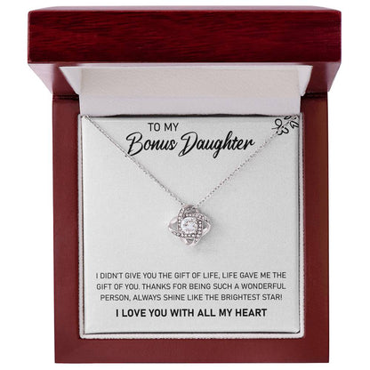 Bonus Daughter Necklace Gift from Stepmom - Sentimental Gifting