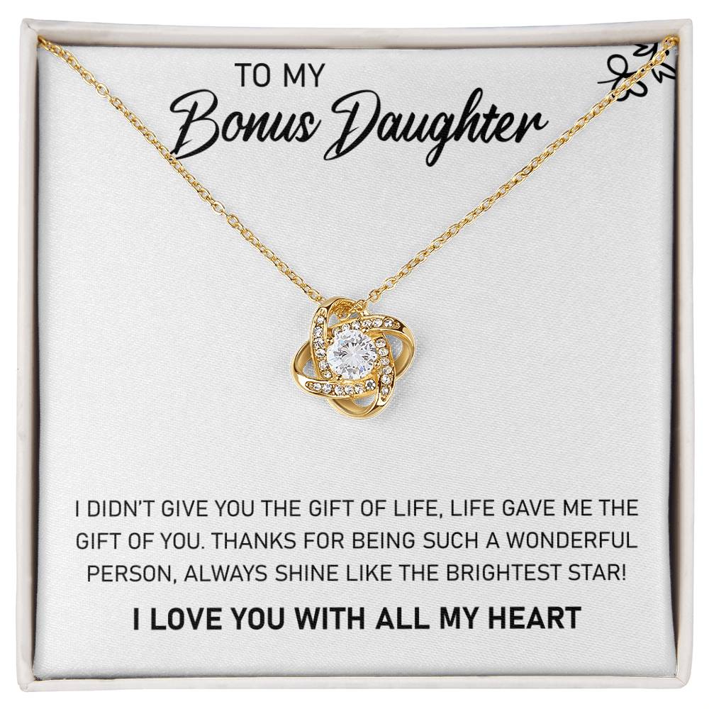 Bonus Daughter Necklace Gift from Stepmom - Sentimental Gifting
