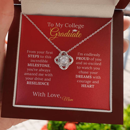 College Graduate Necklace from Parent - Sentimental Gifting