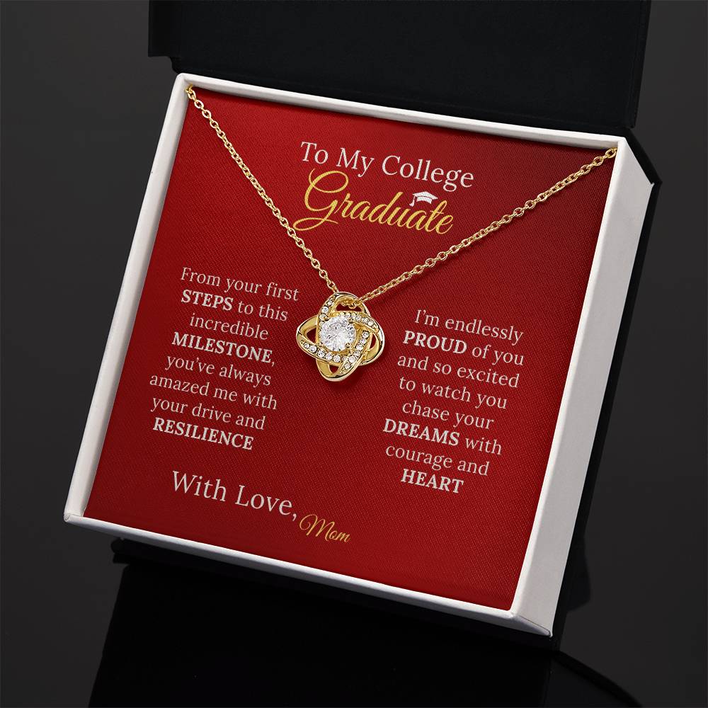 College Graduate Necklace from Parent - Sentimental Gifting