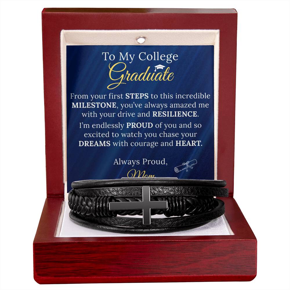 Cross Bracelet Graduation Gift from Parent - Sentimental Gifting