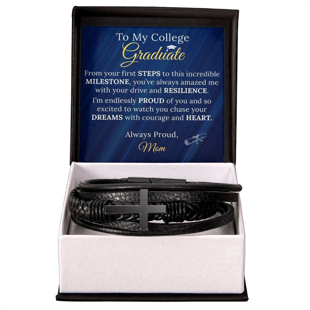 Cross Bracelet Graduation Gift from Parent - Sentimental Gifting