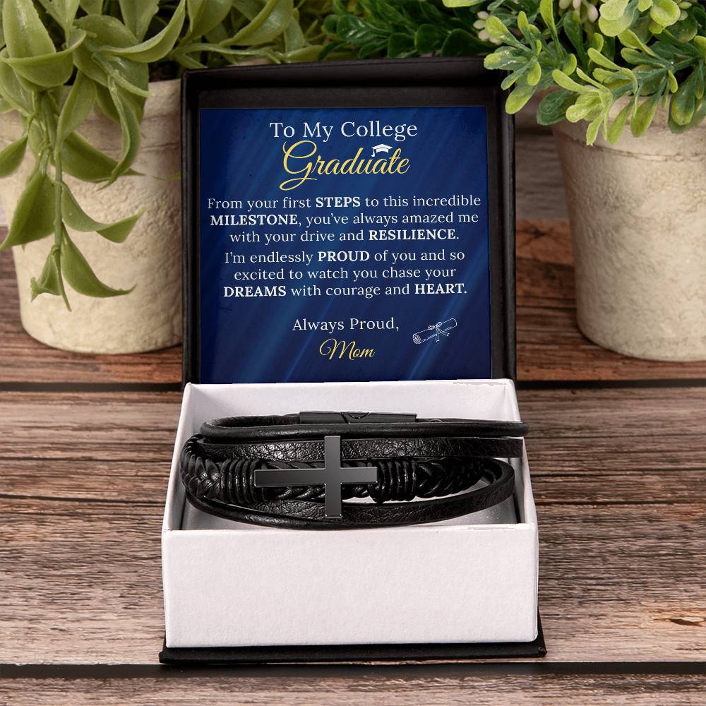 Cross Bracelet Graduation Gift from Parent - Sentimental Gifting