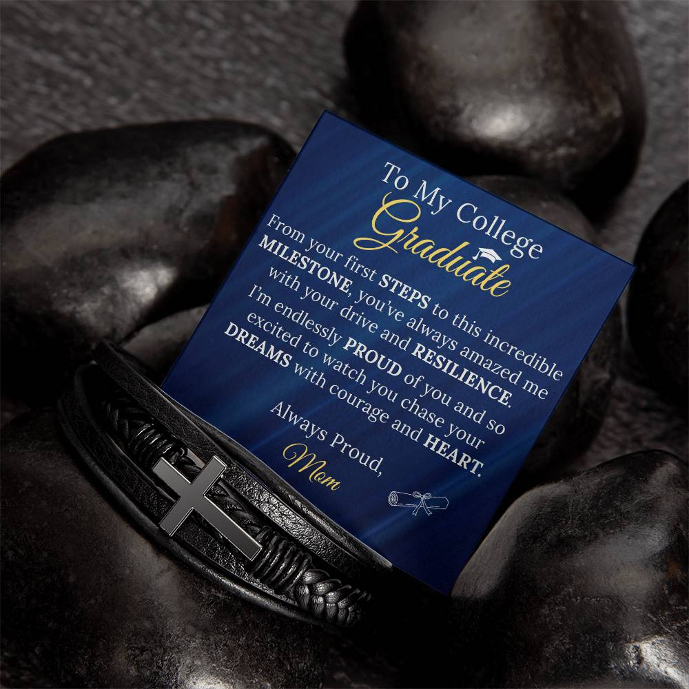Cross Bracelet Graduation Gift from Parent - Sentimental Gifting