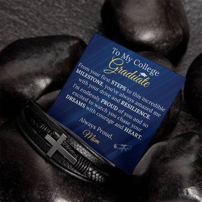 Cross Bracelet Graduation Gift from Parent - Sentimental Gifting