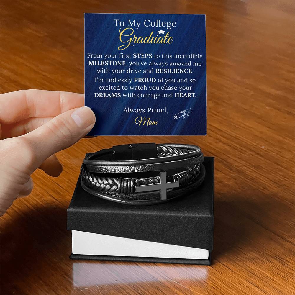 Cross Bracelet Graduation Gift from Parent - Sentimental Gifting