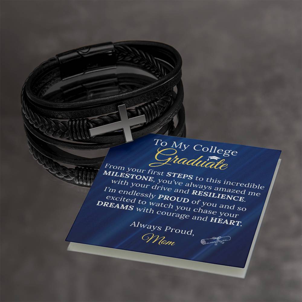 Cross Bracelet Graduation Gift from Parent - Sentimental Gifting