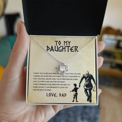 Dad Inspiration Necklace to Daughter - Sentimental Gifting