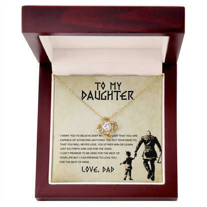Dad Inspiration Necklace to Daughter - Sentimental Gifting