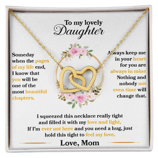 Daughter's Love Token Necklace gift from Mom - Sentimental Gifting