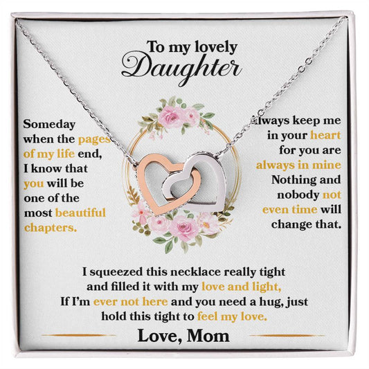 Daughter's Love Token Necklace gift from Mom - Sentimental Gifting