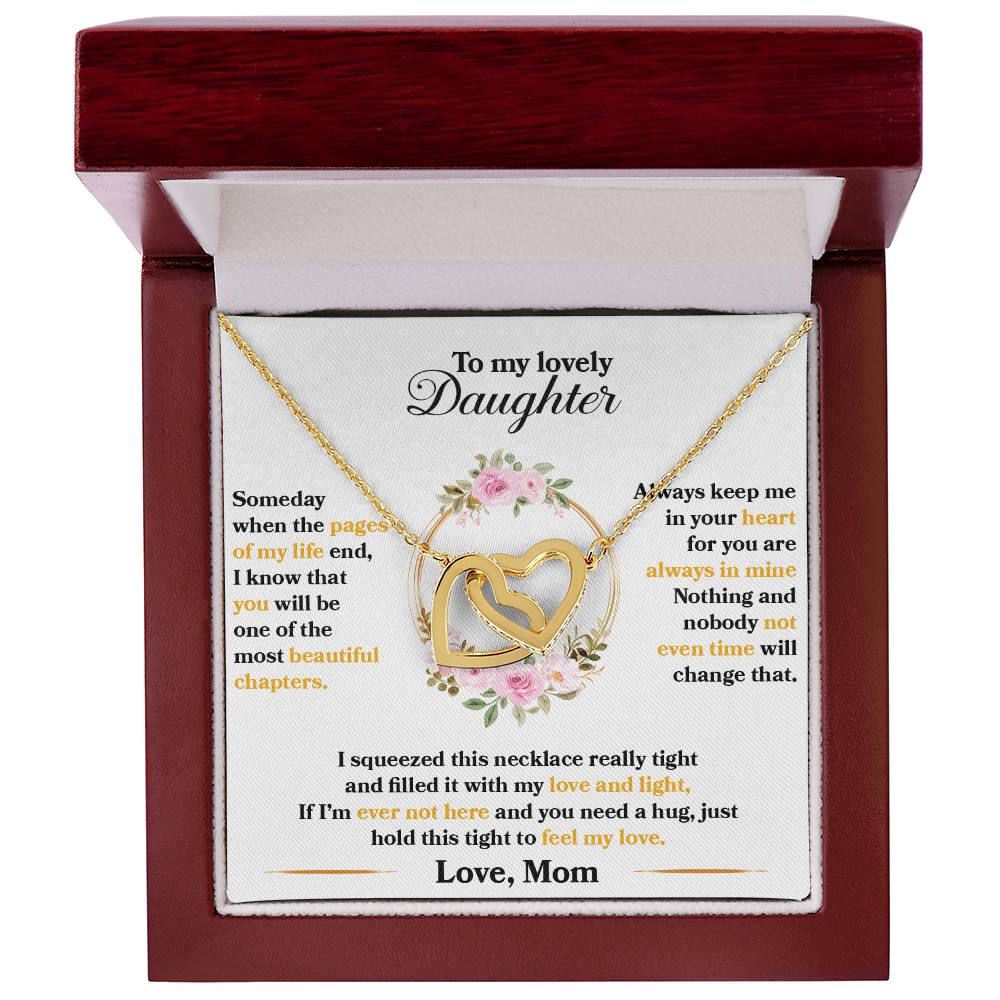 Daughter's Love Token Necklace gift from Mom - Sentimental Gifting