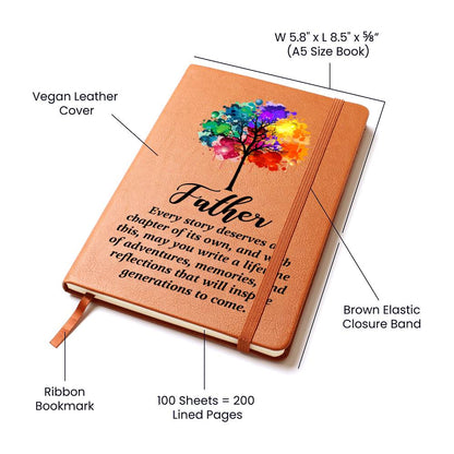 Father Legacy Journal - Memory Notebook Gift for Dad - Sentimental Gifting