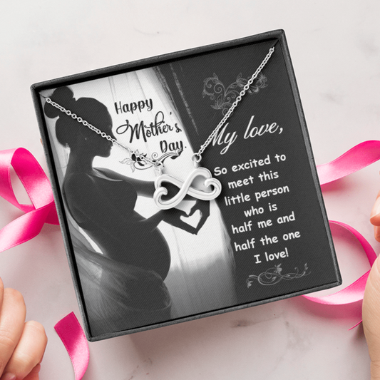 First - Time Mom Celebration Necklace for Mother's Day - Sentimental Gifting