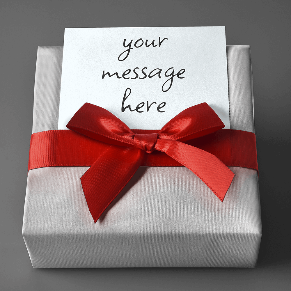 Gift Wrap with Personalized Message - Sentimental Gifting