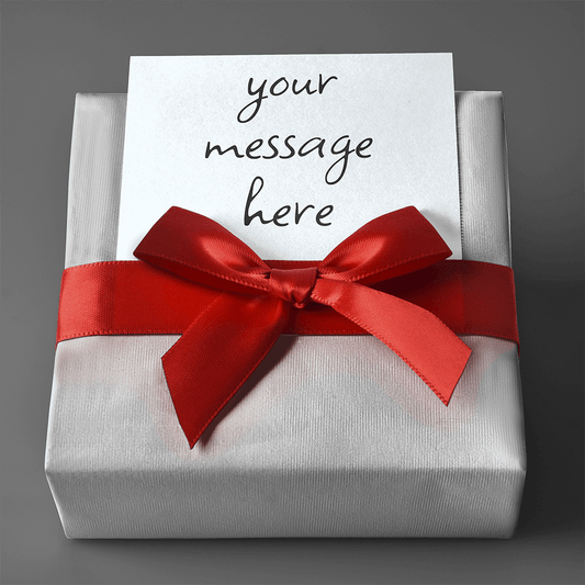 Gift Wrap with Personalized Message - Sentimental Gifting