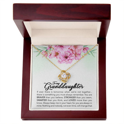 Granddaughter's Heart Necklace gift from Grandma - Sentimental Gifting