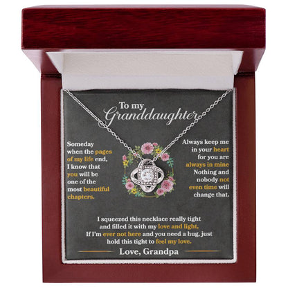 Grandma to Granddaughter Love Necklace Gift - Sentimental Gifting