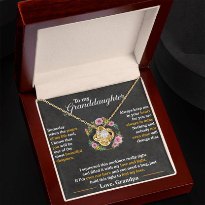 Grandma to Granddaughter Love Necklace Gift - Sentimental Gifting