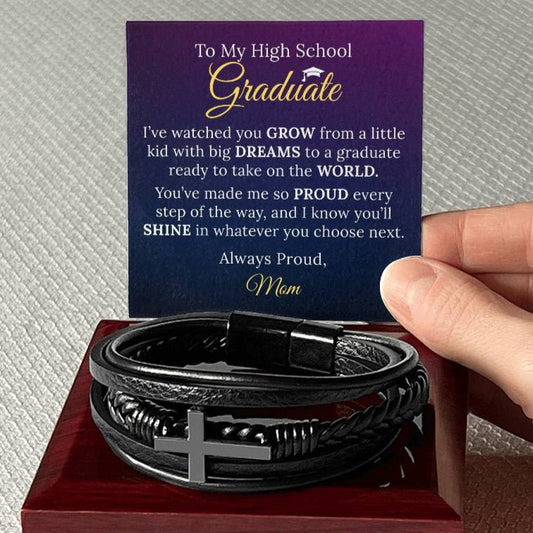High School Graduation Bracelet Gift from Parent - Sentimental Gifting
