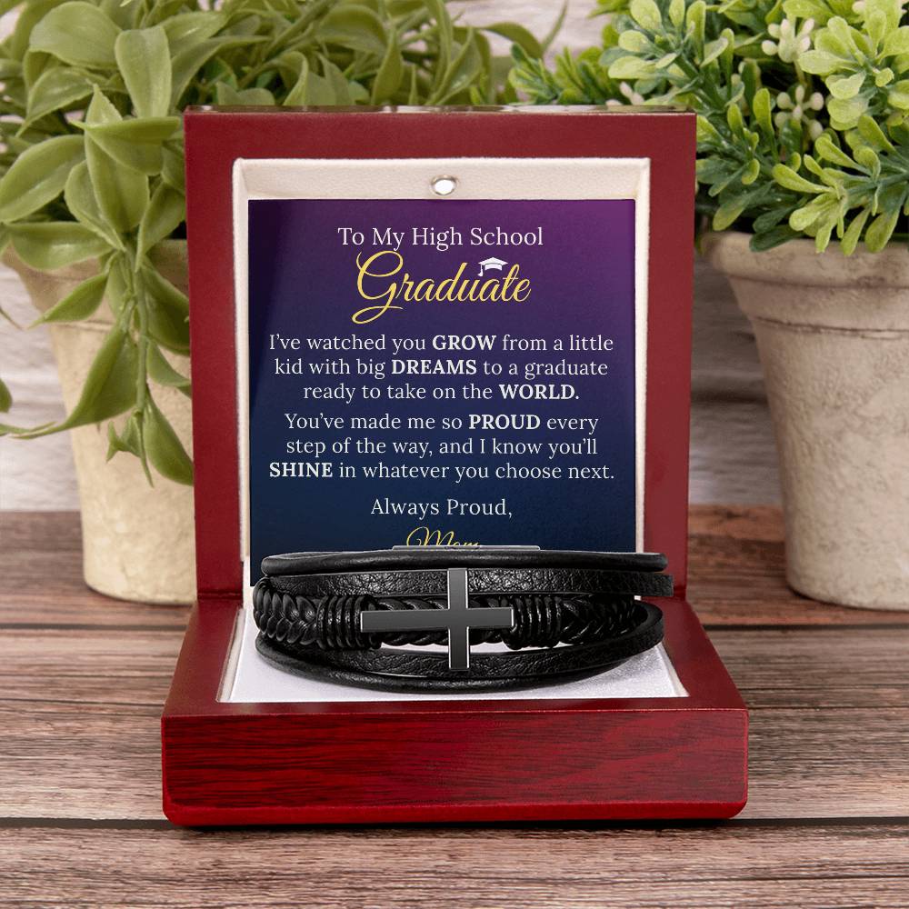 High School Graduation Bracelet Gift from Parent - Sentimental Gifting