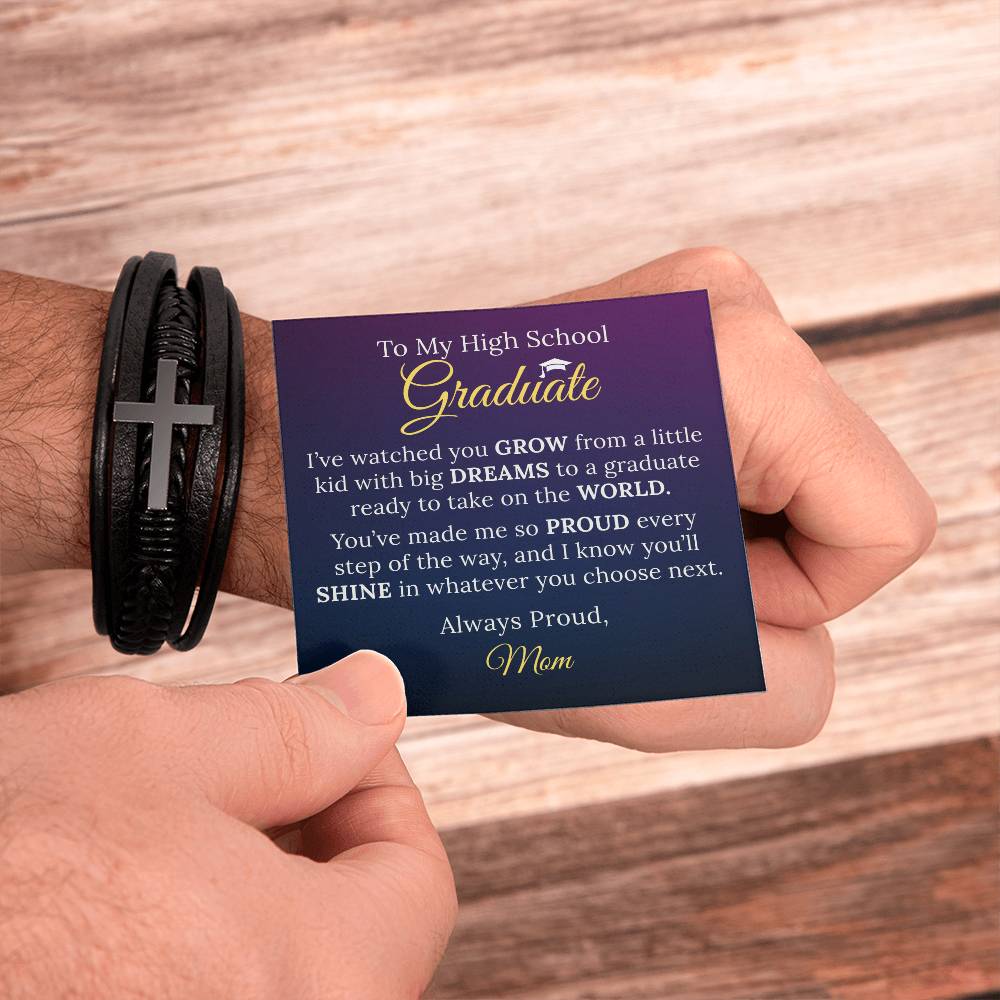 High School Graduation Bracelet Gift from Parent - Sentimental Gifting