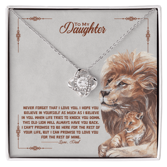 Lifetime Love Necklace Gift from Mother to Daughter - Sentimental Gifting