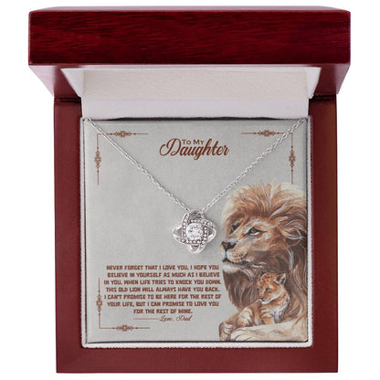 Lifetime Love Necklace Gift from Mother to Daughter - Sentimental Gifting