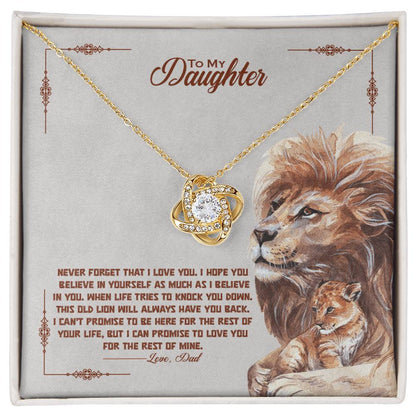 Lifetime Love Necklace Gift from Mother to Daughter - Sentimental Gifting
