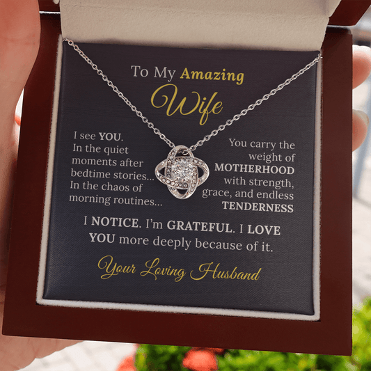 Meaningful Heartfelt Gift from Husband to Wife Celebrating Her Motherhood - Sentimental Gifting