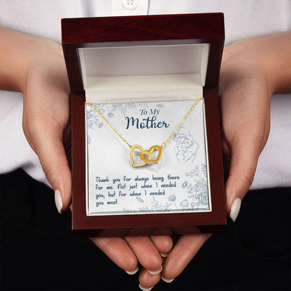 Mom Endless Support Necklace Gift from Daughter - Sentimental Gifting