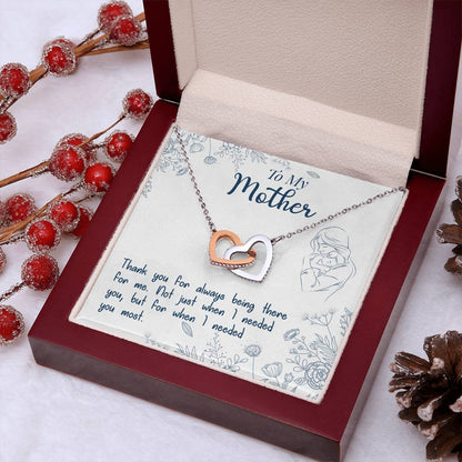 Mom Endless Support Necklace Gift from Daughter - Sentimental Gifting