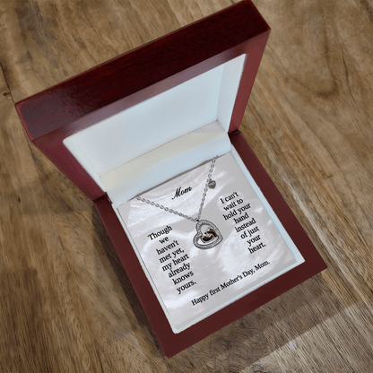 Mom - to - Be Baby Shower Gift - First Mother's Day Necklace - Sentimental Gifting