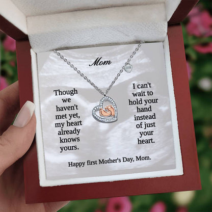 Mom - to - Be Baby Shower Gift - First Mother's Day Necklace - Sentimental Gifting