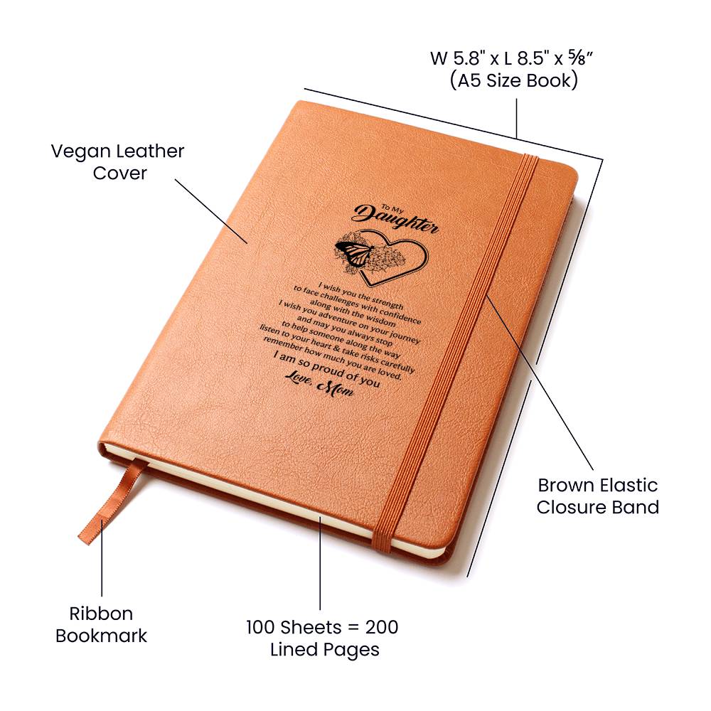 Mom's Love Letter Journal to Daughter - Sentimental Gifting