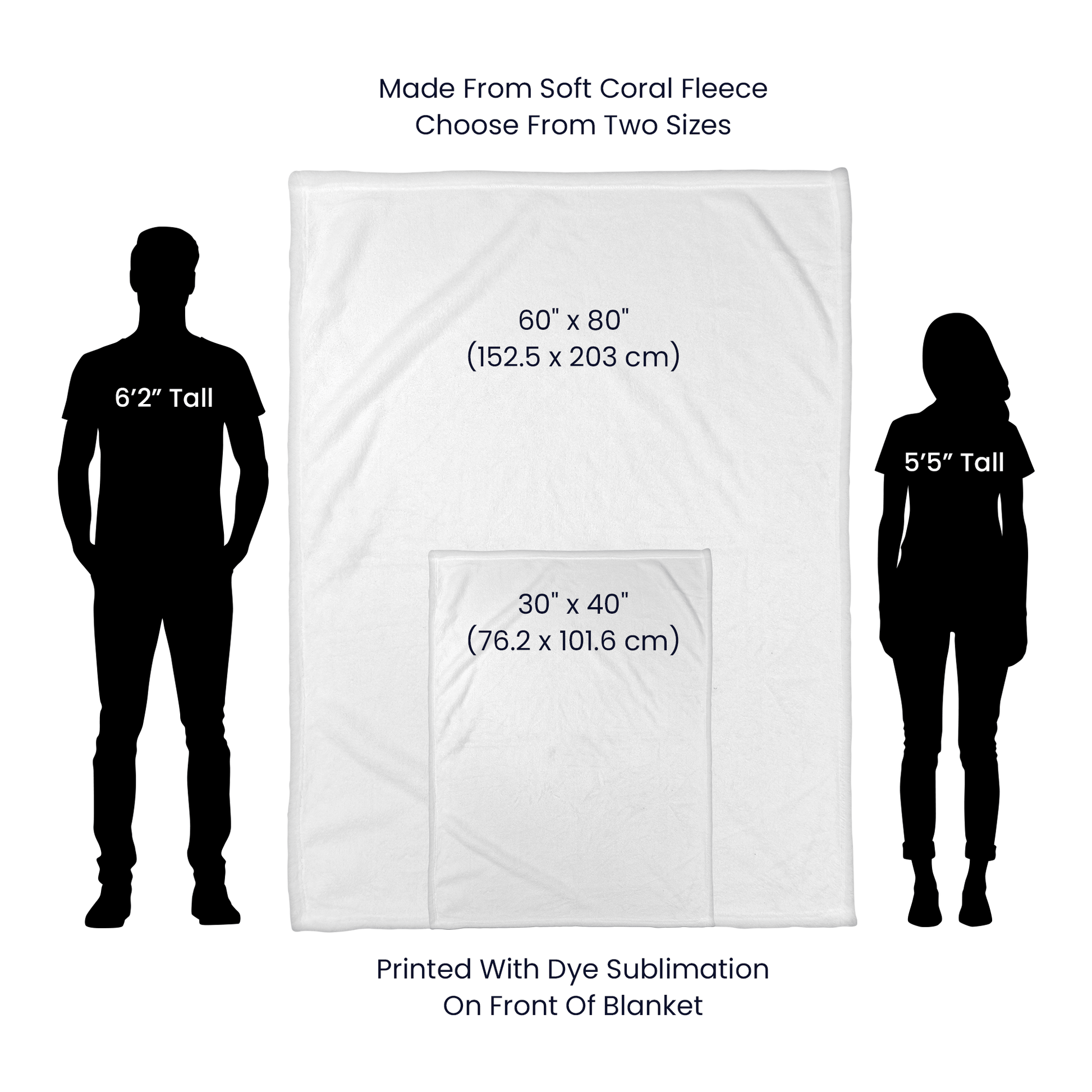 Personalized Fleece Blanket for Couples with Names & Photo - Sentimental Gifting