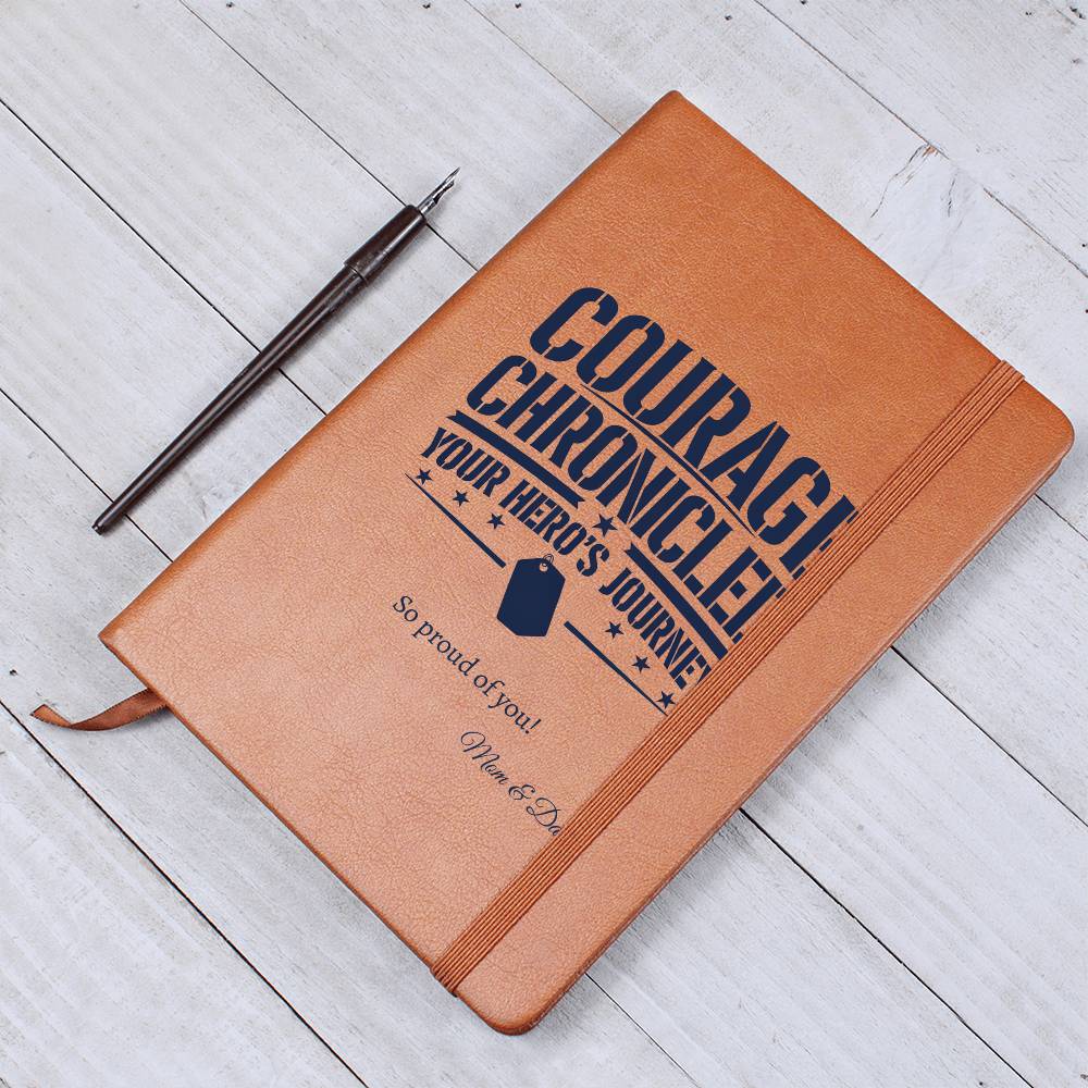 Personalized Journal Gift from Proud Parent to Military Child - Sentimental Gifting