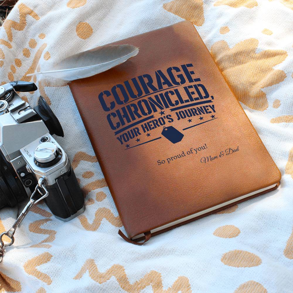 Personalized Journal Gift from Proud Parent to Military Child - Sentimental Gifting