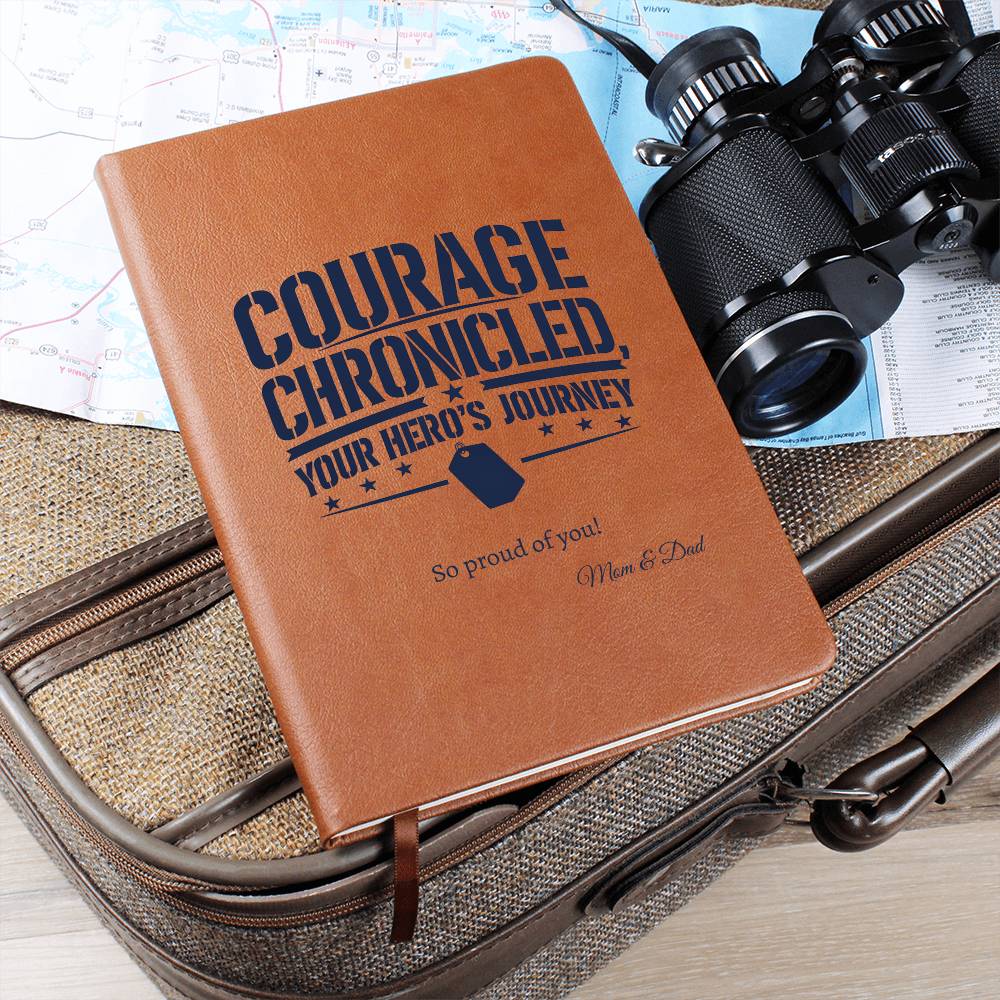 Personalized Journal Gift from Proud Parent to Military Child - Sentimental Gifting