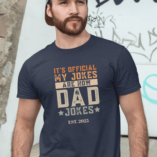 Personalized New Dad Joke T-Shirt - Sentimental Gifting